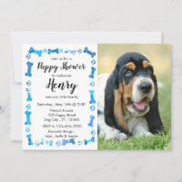 Puppy Shower - Blue Boy Pet - Dog Birthday Puppy