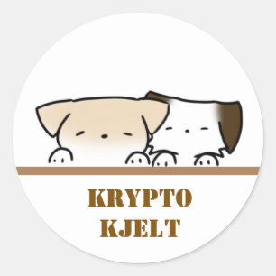 Puppy sticker