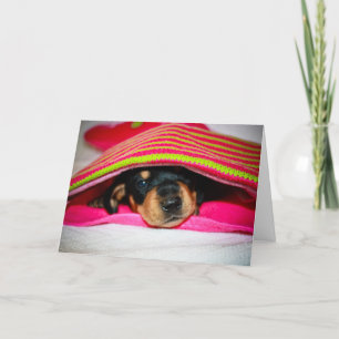 Puppy Thank you card