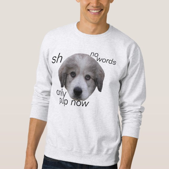 puppy time sweatshirt (Front)