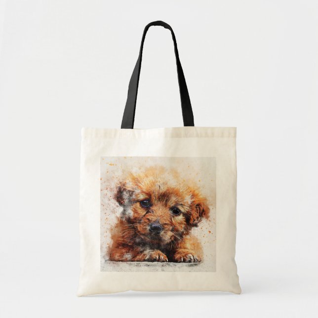 Puppy Tote Bag (Front)
