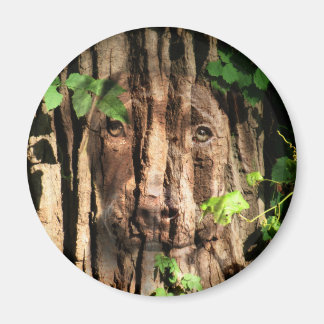 Puppy tree spirit magnet