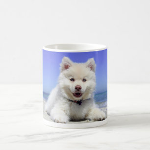 Puppy White Coffee Mug