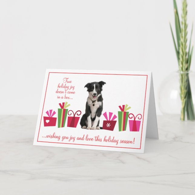 Puppy with Holiday Gifts (Front)