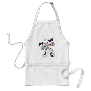 Puppy With Newspaper T-shirts and Gifts Standard Apron
