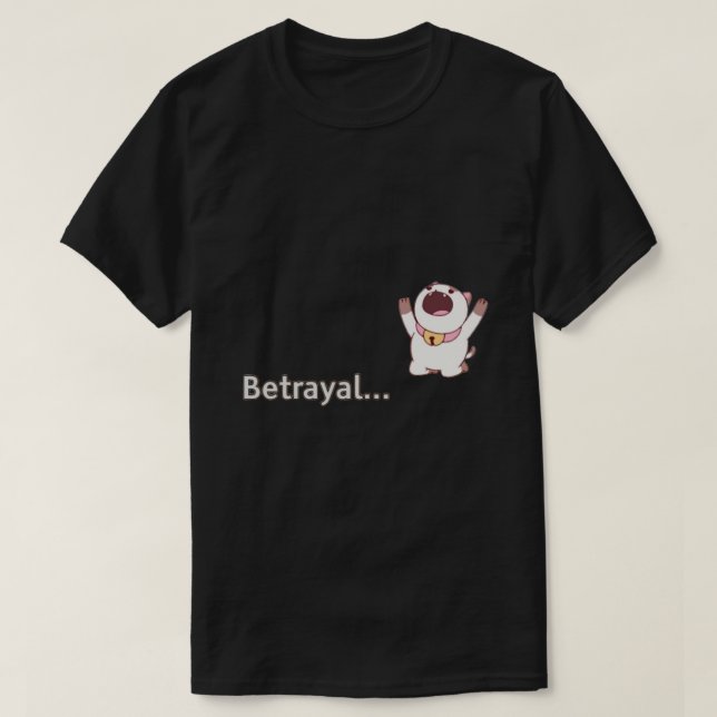 puppycat betrayal  Magnet.png T-Shirt (Design Front)