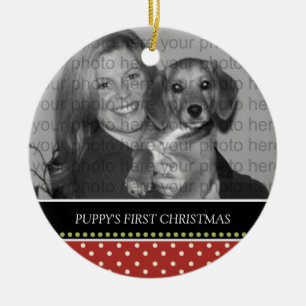 Puppy's First Christmas Keepsake Ornaments