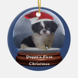 Puppy's First Christmas Ornament