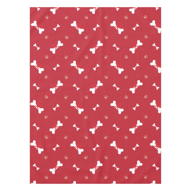 Puppy's First Christmas Tablecloth (Front)