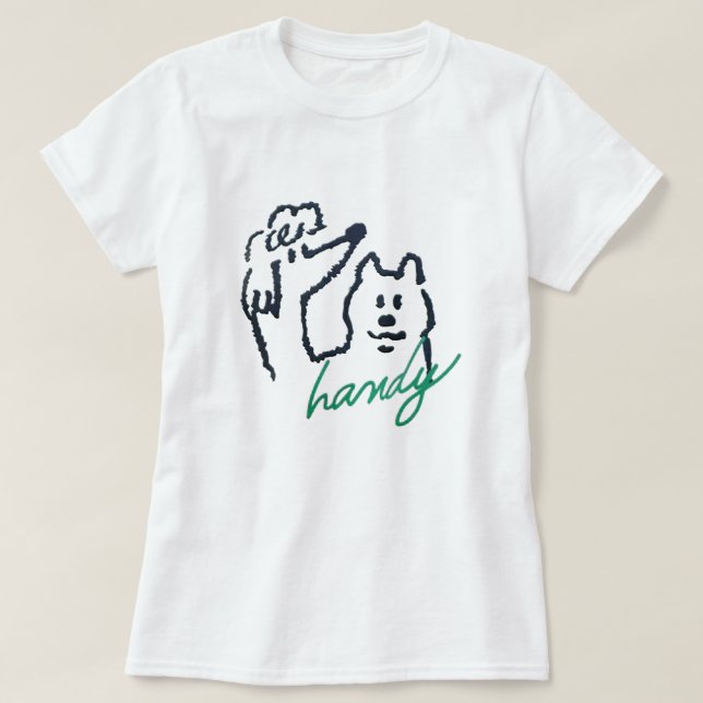PUPPY'S WOMAN T-SHIRT (Design Front)