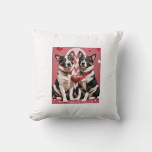 Pups and love pillow