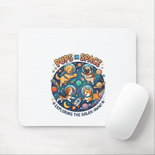 Pups in Space Mouse Mat