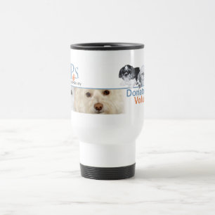 PUPs Logo Merchandise with Shih Tzu Travel Mug
