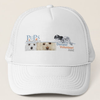 PUPs Logo Merchandise with Shih Tzu Trucker Hat