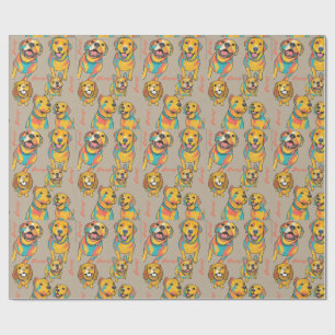Pups Party Gift Wrap All Occasion Wrapping Paper