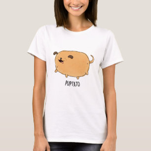 Puptato Funny Puppy Potato Pun  T-Shirt