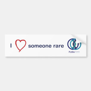 PURA I Love Someone Rare bumper sticker