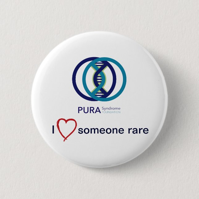 PURA I Love Someone Rare button badge (Front)