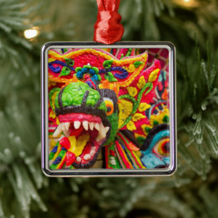 Pura Penataran Sasih in Bali Metal Tree Decoration