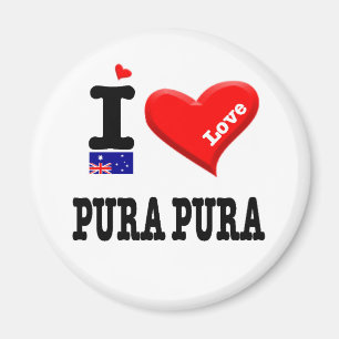 PURA PURA - I Love Magnet