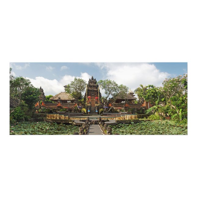 Pura Taman Saraswati Photo Print (Front)