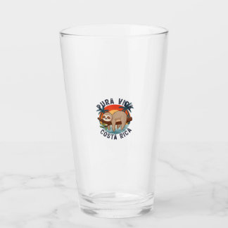Pura Vida Beach Costa Rica Tropical Sunset Nature  Glass