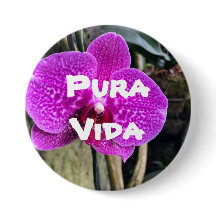 Pura Vida Button – Wear the Spirit of Costa Rica
