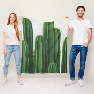 Pura Vida - Cacti Group Fleece Blanket