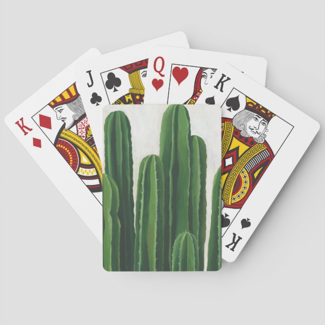 Pura Vida - Cacti Group Playing Cards (Back)