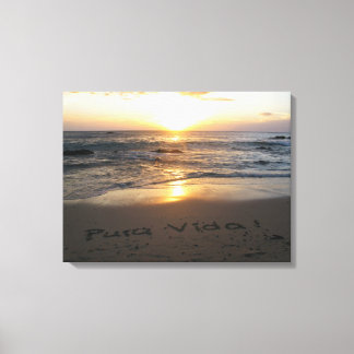 Pura Vida! Canvas Print