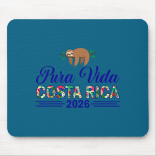 Pura vida costa rica 2026 tropical travel funny mouse mat