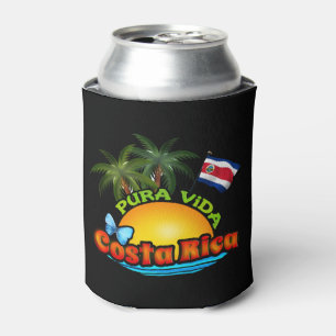 Pura Vida Costa Rica Can Cooler