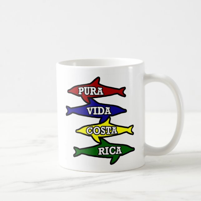 Pura Vida Costa Rica Coffee Mug (Right)