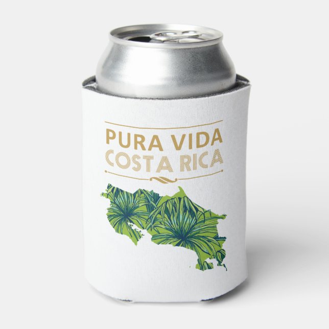 Pura Vida Costa Rica Drink Cosy Can Cooler (Can Front)