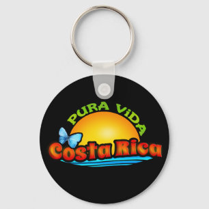 Pura Vida Costa Rica Key Ring