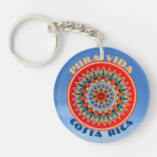 Pura Vida Costa Rica Key Ring