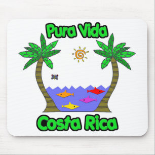 Pura Vida Costa Rica Mouse Mat