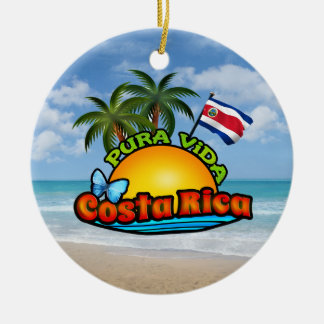 Pura Vida Costa Rica Ornament