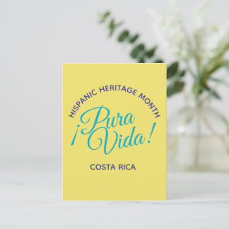 Pura Vida! Costa Rica Postcard