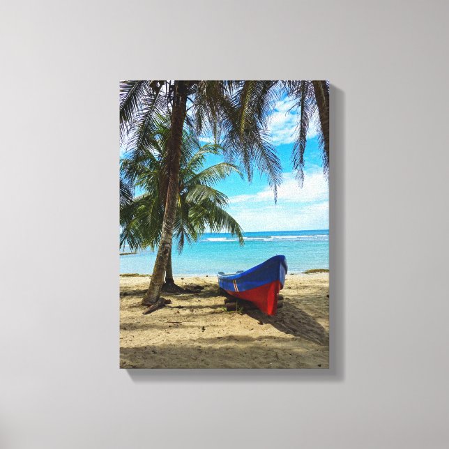 Pura Vida in Costa Rica - Central America Canvas Print (Front)