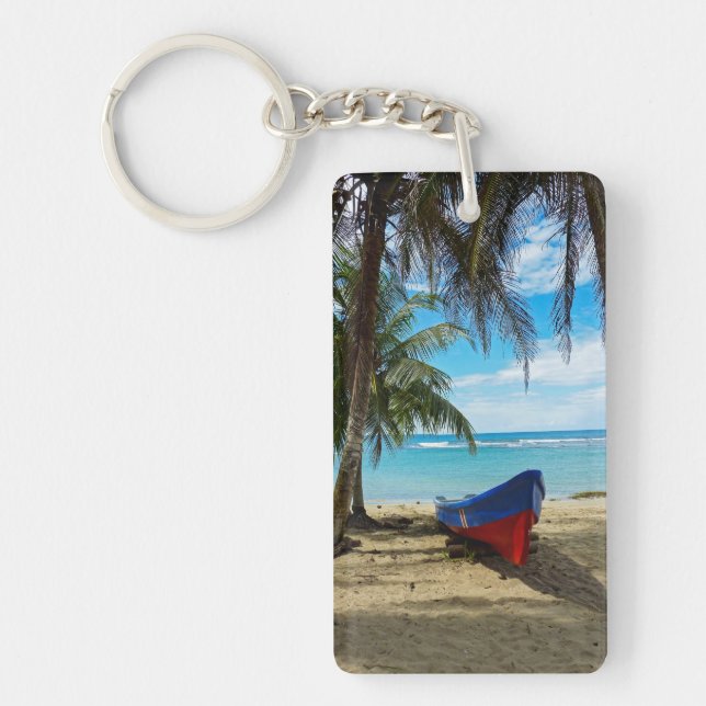 Pura Vida in Costa Rica - Central America Key Ring (Front)