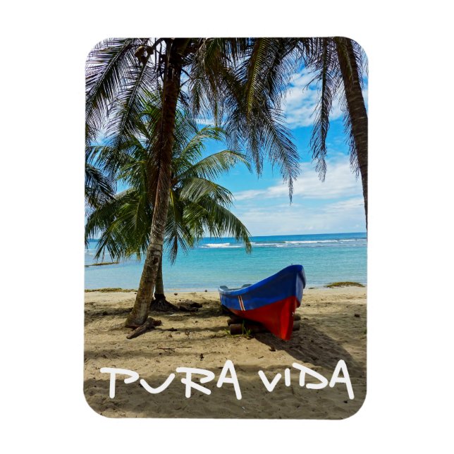 Pura Vida in Costa Rica - Central America Magnet (Vertical)
