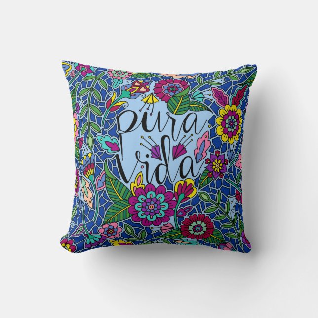 Pura Vida Pillow (Front)