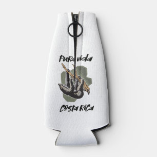 Pura Vida Sloth Costa Rica Souvenir Bottle Cooler