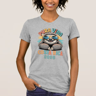 Pura Vida Sloth Lovers Costa Rica Relaxed T-Shirt