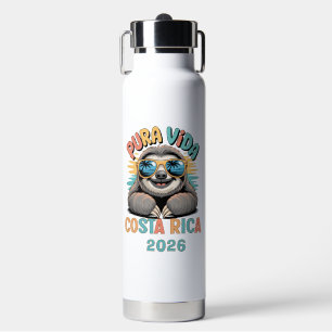 Pura Vida Sloth Lovers Costa Rica Relaxed Water Bottle