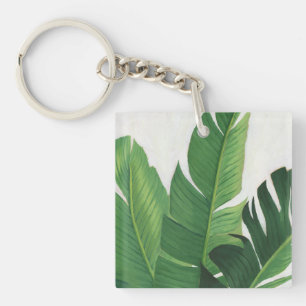Pura Vida - Tropical Leaves Key Ring