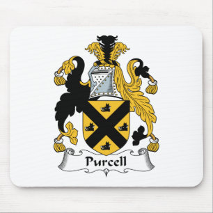 Purcell Family Crest Mouse Mat