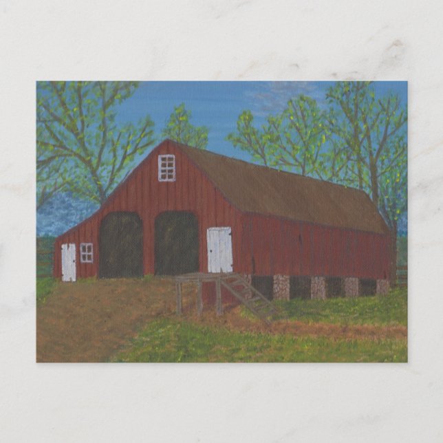 Purcellville Barn Postcard (Front)