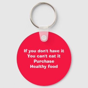 Purchase healthy food key ring